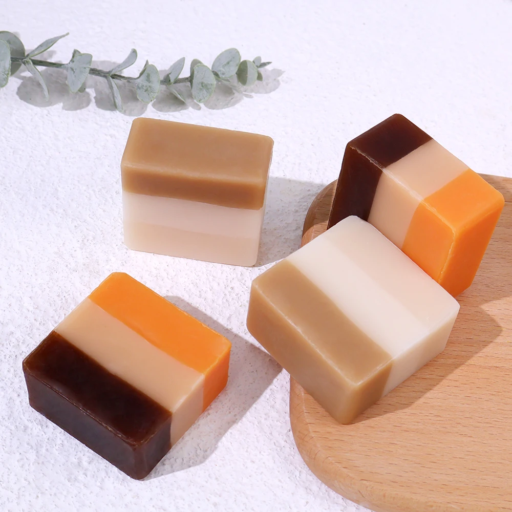 Custom Kojic Acid Papaya Honey Goat Milk Oatmeal Niacinamide Whitening Beauty Soap for Glowing Skin