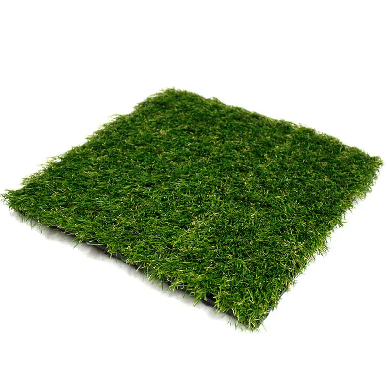 Latest Styles Best Removable PP Tile Artificial Grass natural Synthetic Grass for Garden