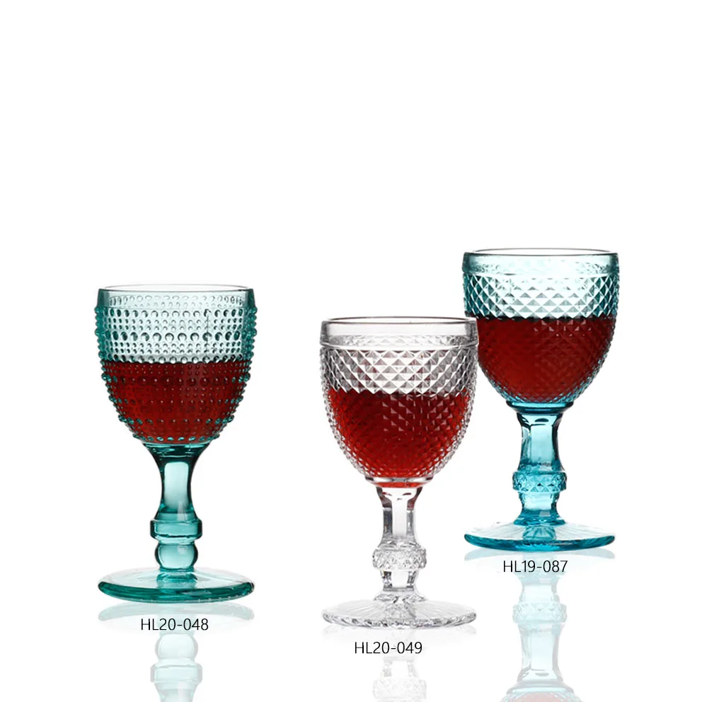 
Wholesale products crystal colorful drinking stemless wine glass wine tumbler water cup set 