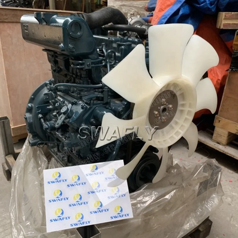 Дизельный двигатель экскаватора V1505T V1505-T V2203-T V2403-T V2607T V3300-T V3300T V3307T V3600-T V3800T V3800-T двигателя для Kubota