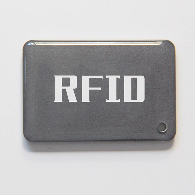 Sunlanrfid Customized Printing HF Ntag213  Epoxy Tag RFID Smart Label Fob For Access Control
