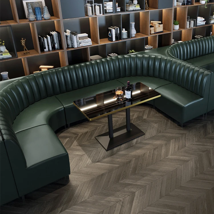 Wholesale Modern Restaurant Furniture Sets Cafe Fast Food Booth Seating Sofa Metal Dining Tables And Chairs Set