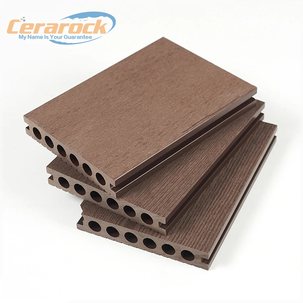 waterproof outdoor wpc wooden decking anti slip waterproof uv-against decking wood plastic composite wpc decking dubai