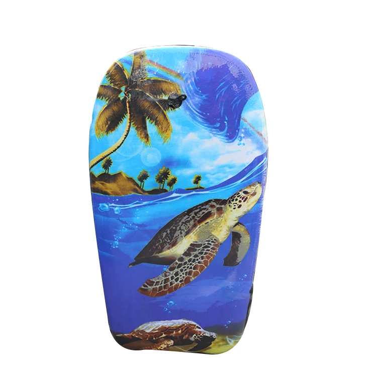 37 inch Custom EPS Material Surfboard with Ocean Pattern Buoyancy Creative Swimming Equipment for Surfing
