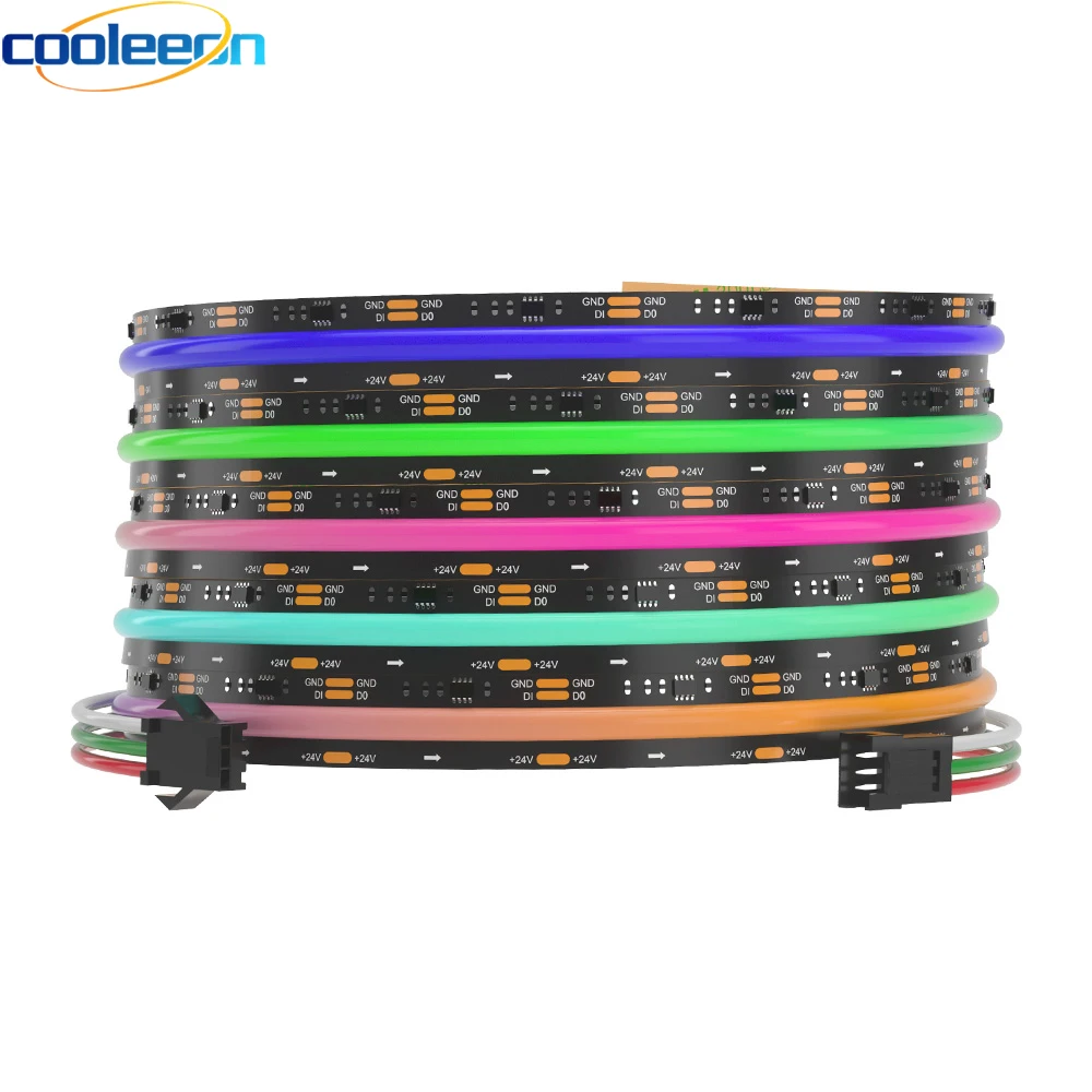 Адресная Светодиодная лента 12 В 24 В WS2811 RGB-ICDream, Светодиодная лента с поддержкой Wi-Fi