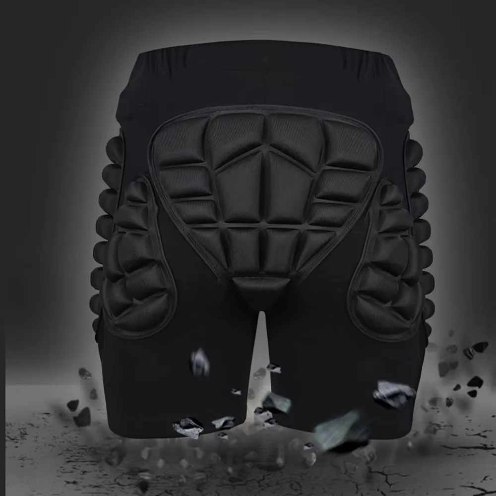 Ski Snowboarding Protective Gear Armor Unisex Sports Gear Short Protective Hip Butt Pad Ski Skate Bottom Padded Shorts