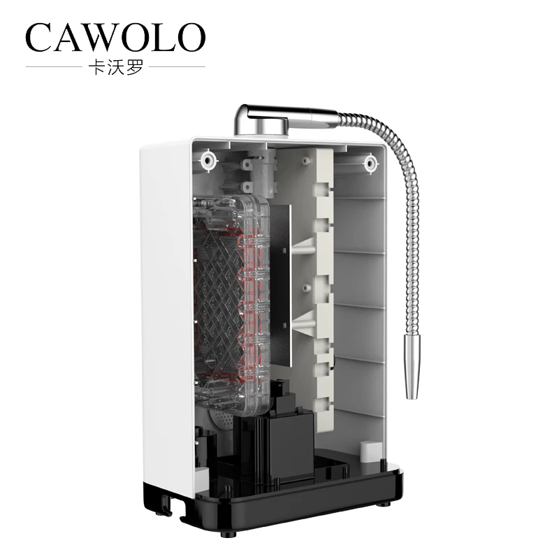 Size of electrode 79*43mm alkaline water ionizer in india popular alkaline water ionizer machines titanium kangen 11 plates