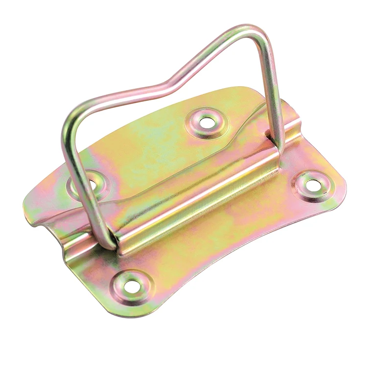Toolbox accessories color zinc plated metal pull handle flight case handle J201B