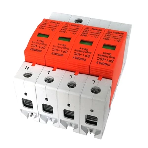 4P 40KA 385v SPD surge arrestor Surge Protective Device