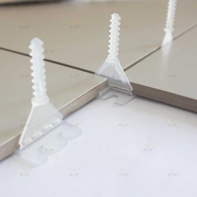 JNZ Best Selling 1mm 1.5mm 2mm 2.5mm 3mm Tile Spacer Twister Levelling System Removable Tile Leveling System Tile Spacer