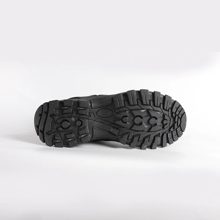 Saicou Black Waterproof Combat Military boots army shoes for men