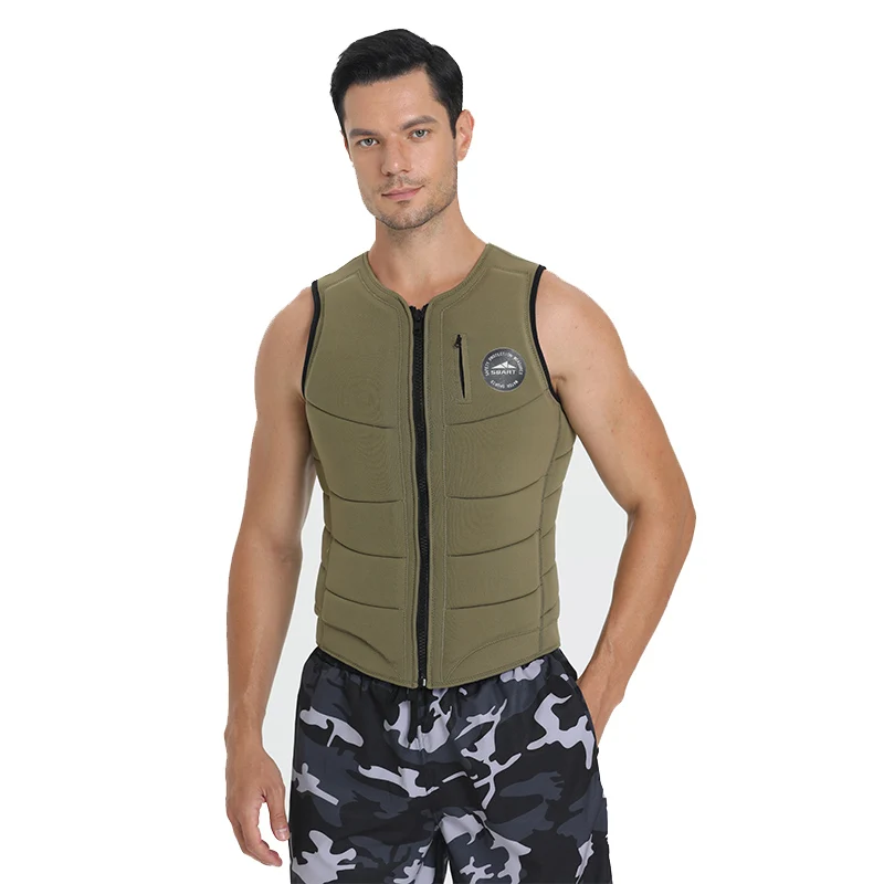 Спасательные жилеты Sbart PFD, неопреновый жилет для взрослых, спасательные жилеты из ПВХ и пенопласта