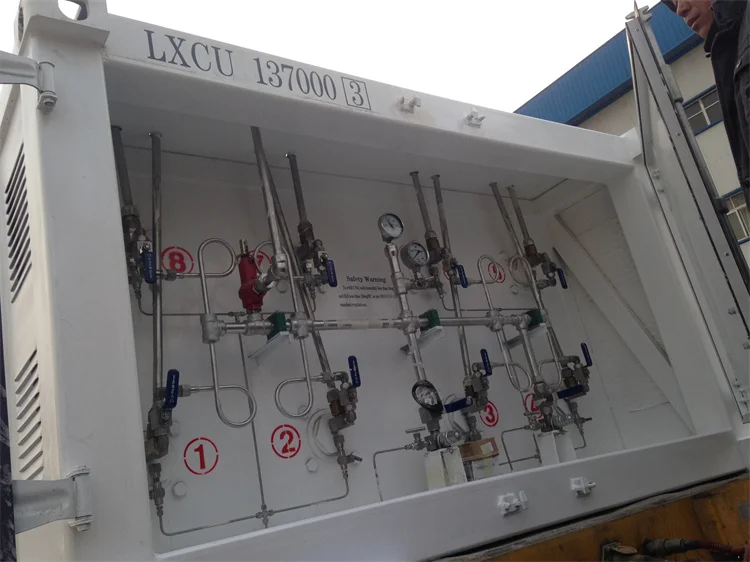 Stable Quality 40Ft Cng Gas Container Premium Tube Bundle Container