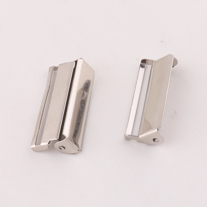 Заводская оптовая продажа, металлические регулируемые подтяжки 40 мм, зажим-пряжка для аксессуаров для одежды