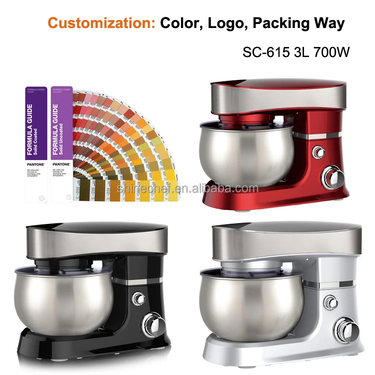 3L 5L 6L Kitchen Robot Da Cucina Batidora Electric Tilt Head Cake Mixer Machine Bakery Artisan Stand Food Mixer