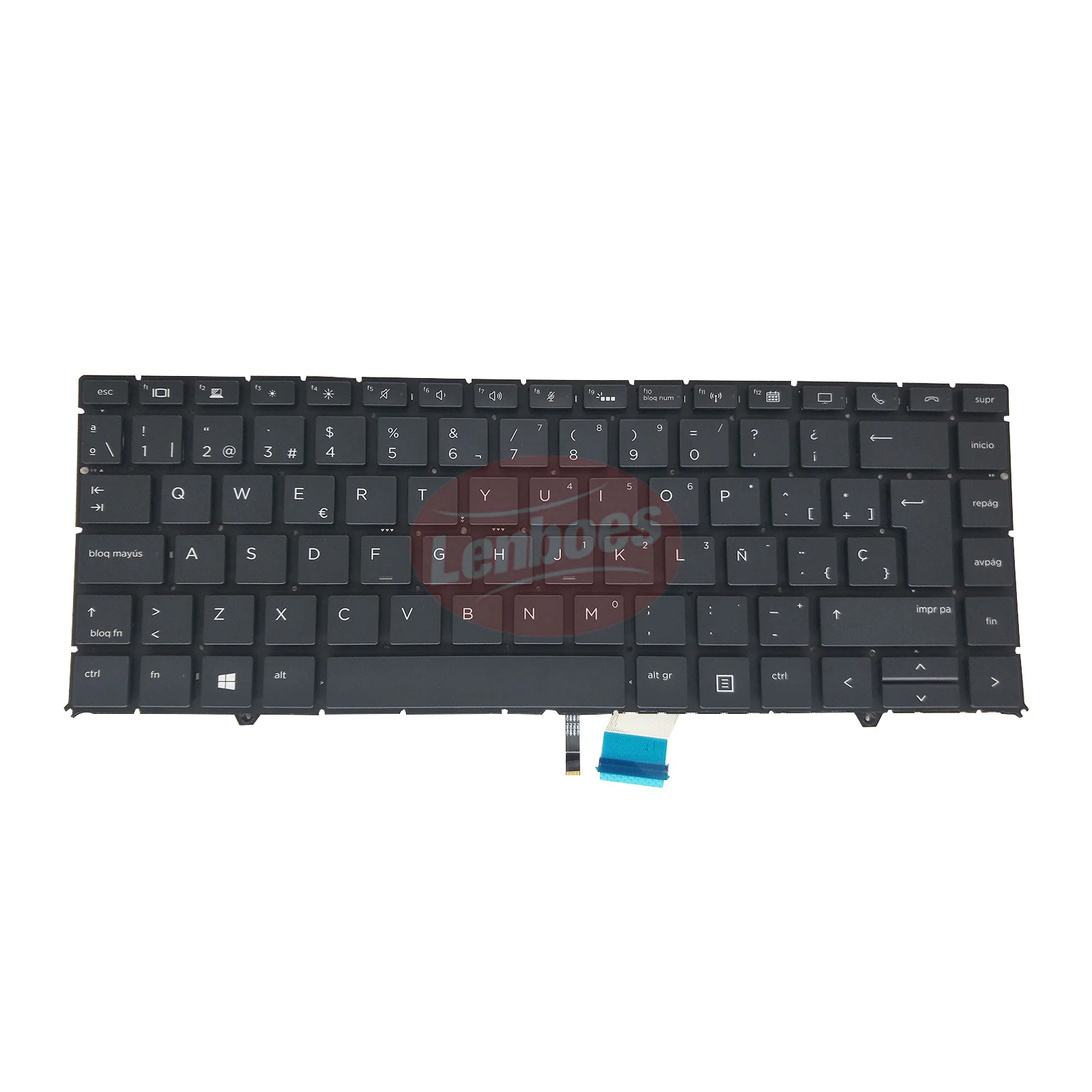 SN6173BL1 Laptop Keyboard with Backlit SP Standard Spanish Language Notebook Keyboard for HP ZBook Studio G5