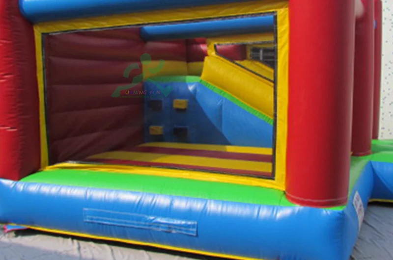 Commercial Children Inflatable Jumping Bounce House With Slide Combo Bouncing Castles Inflatable Moonwalk Bouncy Castle