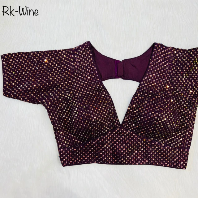 Новая трендовая свадебная одежда в стиле Sabyasachi искусственный жоржет с последовательной работой готовая блузка оптовая продажа поставка из сурата Индия