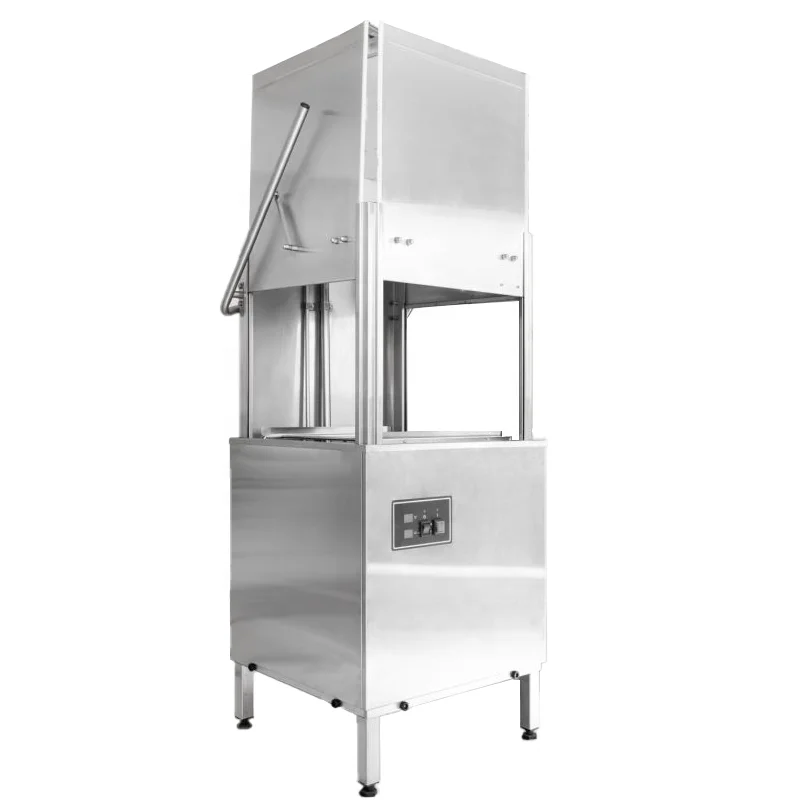 High Quality Commercial Dishwasher Machine Industrial Freestanding 380V Hood Type Dish Washer