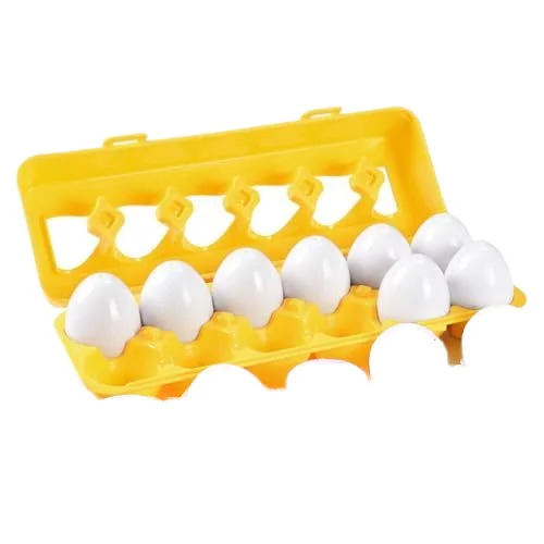 Montessori Toy Matching Egg Baby Enlightening Shape and Color Recognition Matching Skills Learning Toy Plastic Novelty Egg Toy