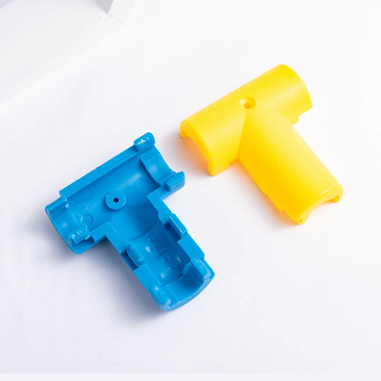 Commercial playground rope fastener multicolor plastic T connector 16mm