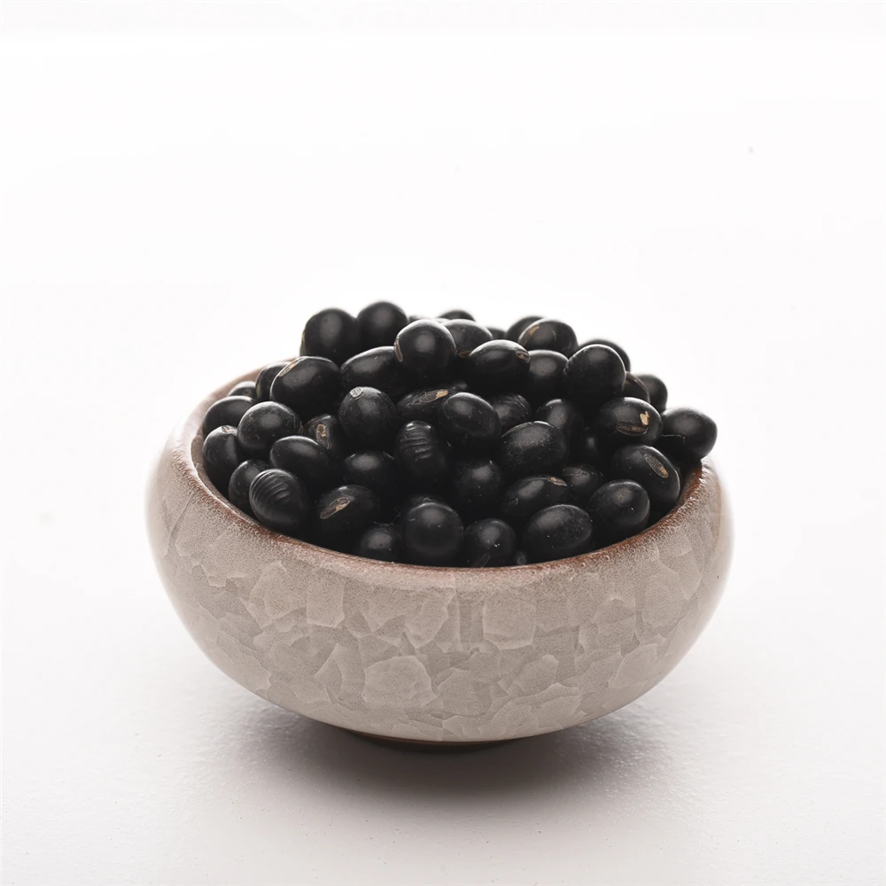 High Quality Black Soybean Soya Beans With For 25kg Bulk Bag  Sample Black Bean Wholesale Price