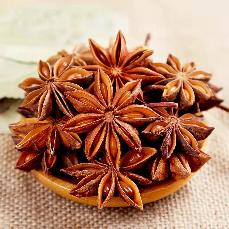 Huaou Wholesale Supply Single Spices Star Anise New Crop  Chinese Cheap Price Star Anise