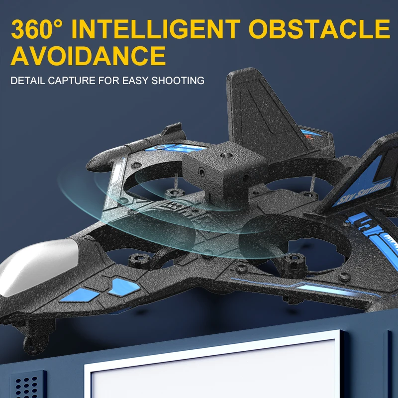 NEW 2.4G RC Plane Toy Drone EPP Foam Ucak Flying Gyro Stabilize Anti-Fall Avion With Obstacle Avoidance Juguete Rc Plane Toys