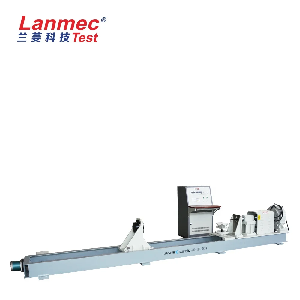 Eddy current dynamometer bench for electric motor bench test bench for drill pipe