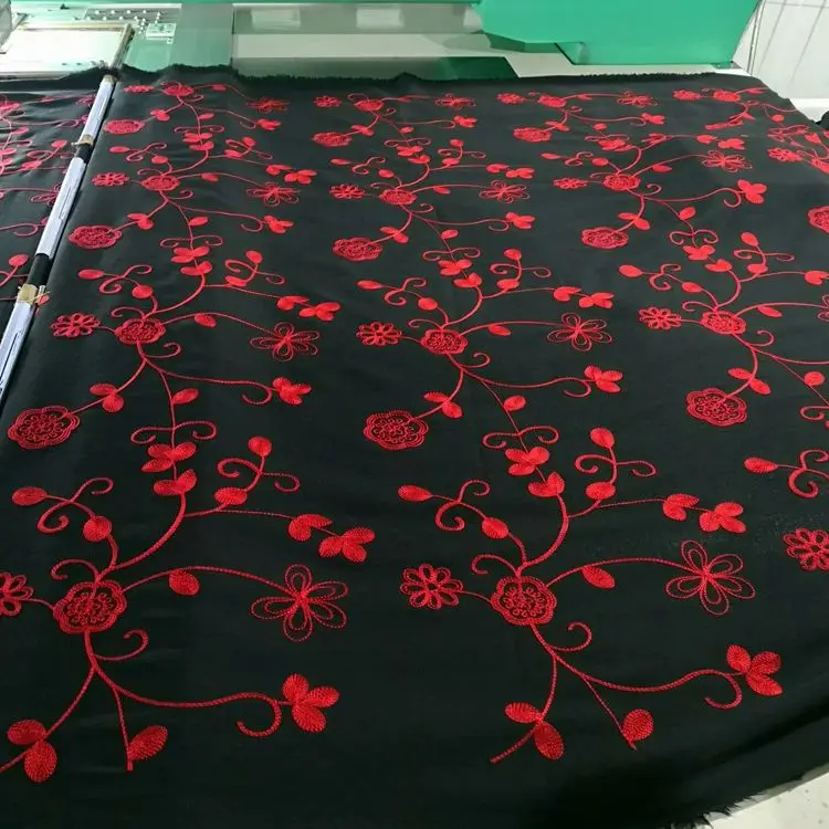 Фабричная ткань для китайской вышивки