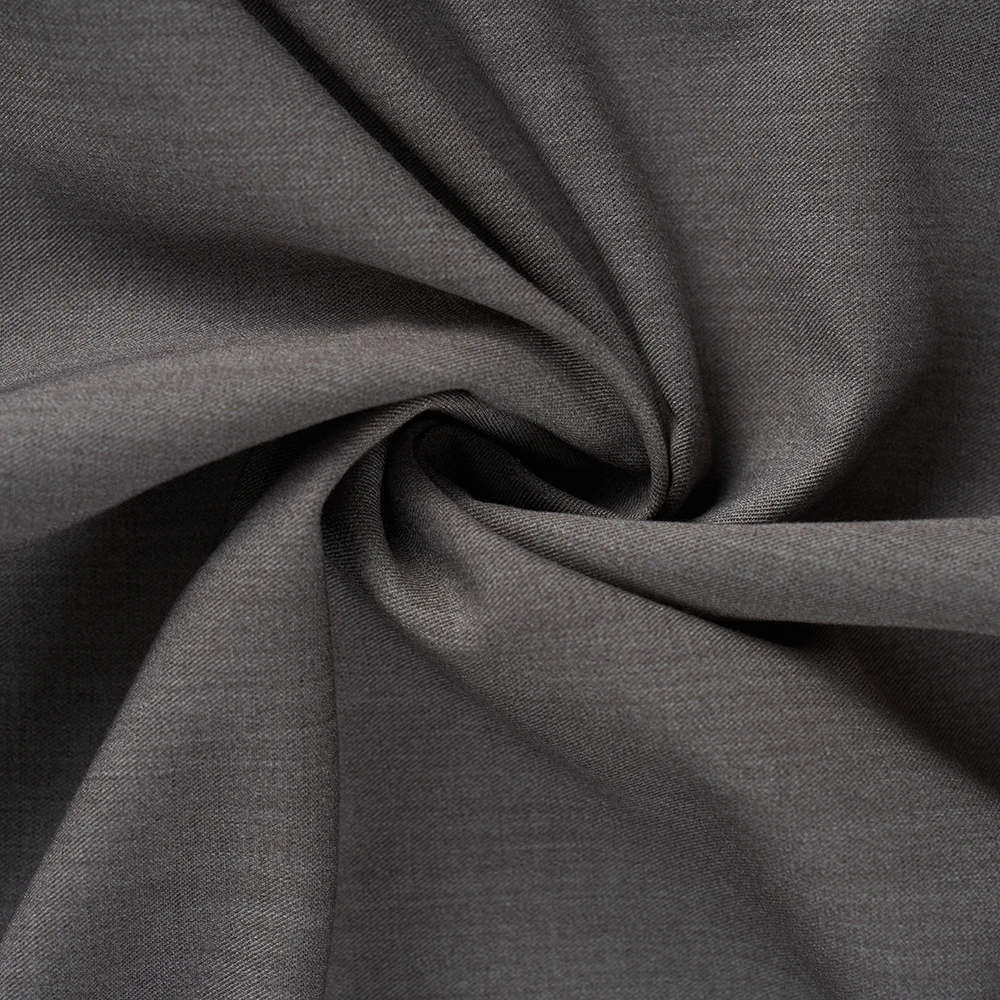Wholesale 7W 73T 17R 3SP Suit Fabric Wholesale Worsted Merino Wool Polyester