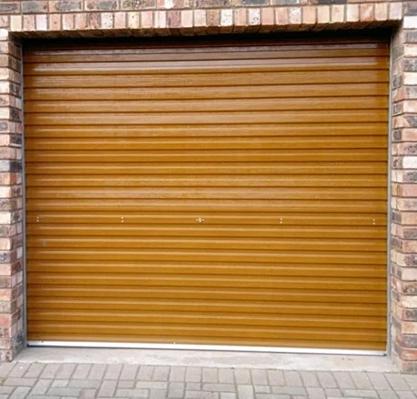 Прочная закатная дверь для входа с завода