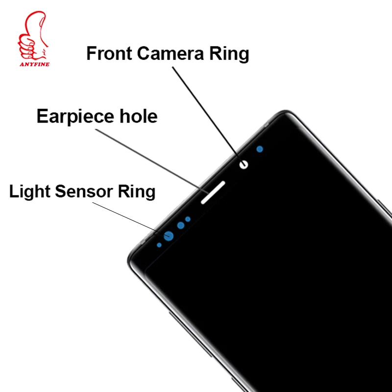 note 9 lcd screen For samsung note 9 lcd For samsung note 9 screen original replacement For samsung note 9 display