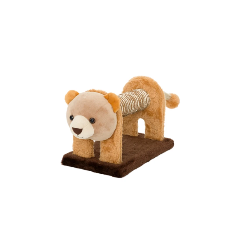 Unique Design 36*17*20cm Sisal Cat Scratcher Cat Toys Durable Cute Animal Cat Scratcher Toy