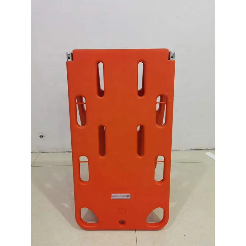Emergency Two- Fold Plastic Spinal Spine Board Medical Ambulance Stretcher