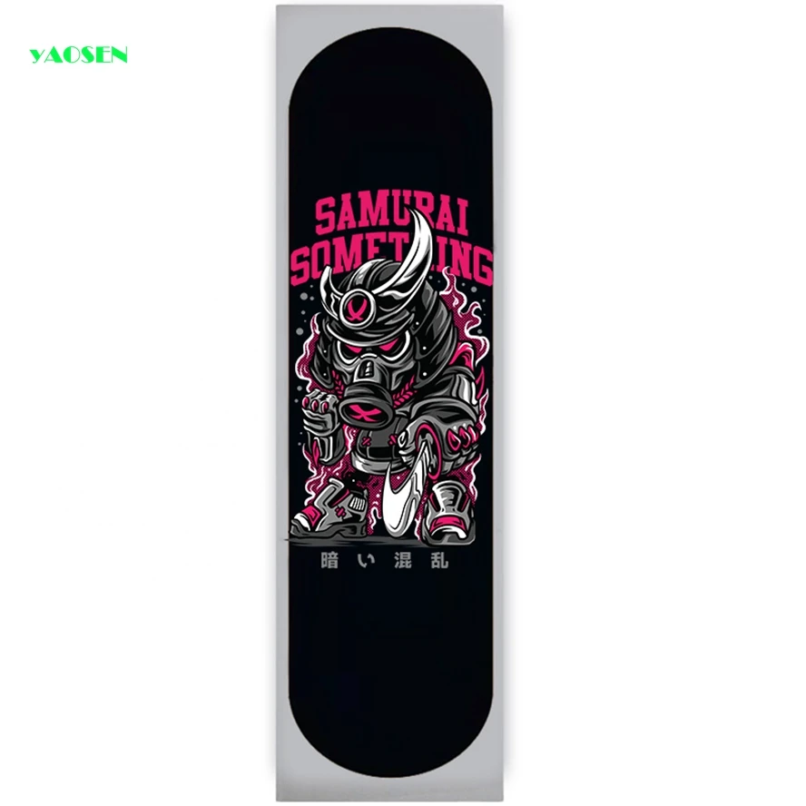 Heat transfer film skate board customized printing graphic graphic skateboard heat press films for skateboards