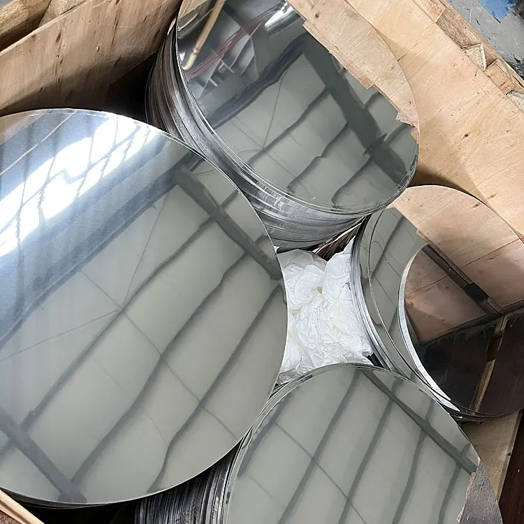 400 Series DDQ SS INOX disc 0.6 0.8 mm thickness cold rolled stainless steel Round plate with magnetic grade 410 430 circles