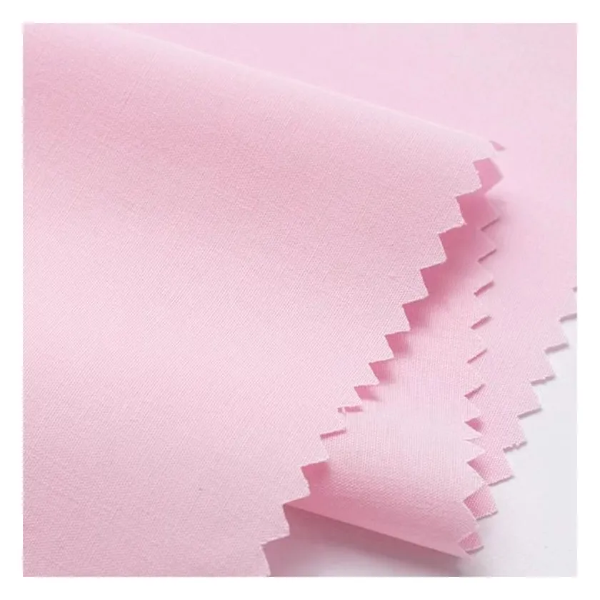 tc poplin  80/20 133*72  polyester cotton dyed ready goods  fabric for shirt pocket and dress school uniform pocket lining