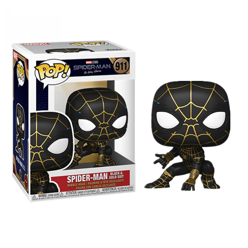 Funk0 pop Marvel movie Spider-Man 3 Heroes Without Return Series Doll Action Figure pvc figure jump