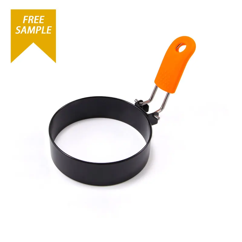 High Quality Stainless Steel Egg Rings Silicone Pan Cake Egg Mold for Frying Eggs