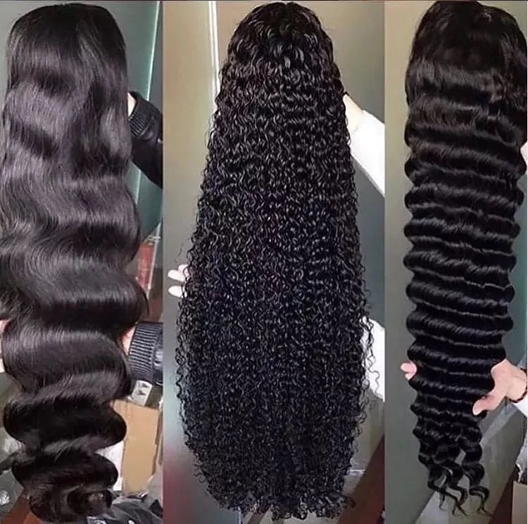 
SHY LUXE WIG Top Quality 40 Inch Full Lace Wig Raw Hair Preplucked Glueless Human Hair Lace Frontal Wigs In Stock For Model Niki 