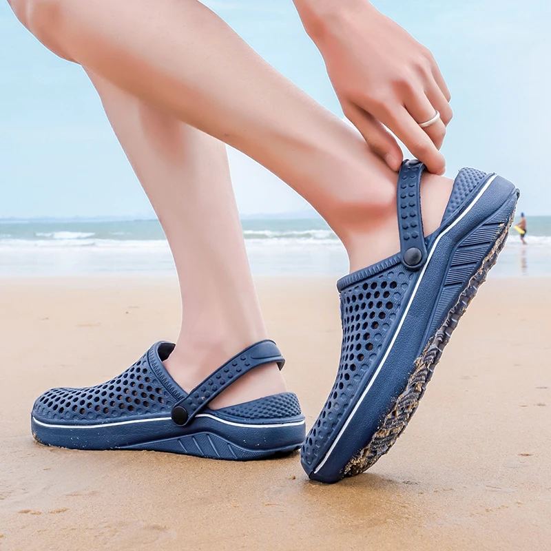 Hentol летний Пользовательский логотип белые рабочие сабо Eva доктор Сабо тапки Роскошные унисекс классические Сабо