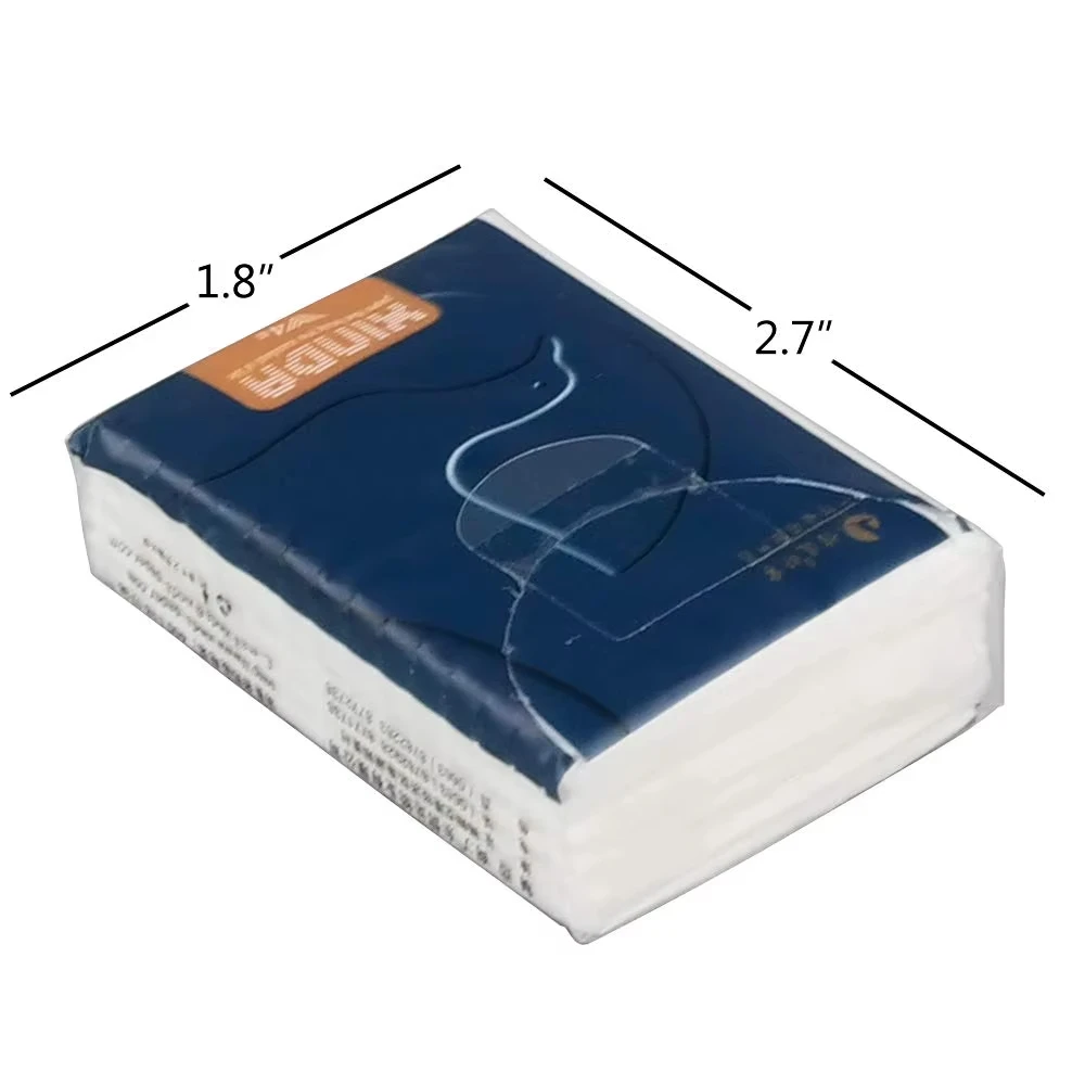 Virgin Wood Pulp Mini Portable Ultra Soft Handkerchief Disposable Travel Pocket Facial Tissue