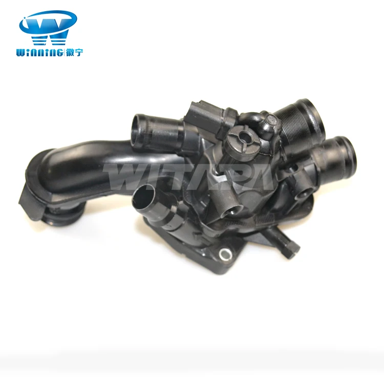 auto engine cooling system parts thermostat housing 9808647080 used for peugeot