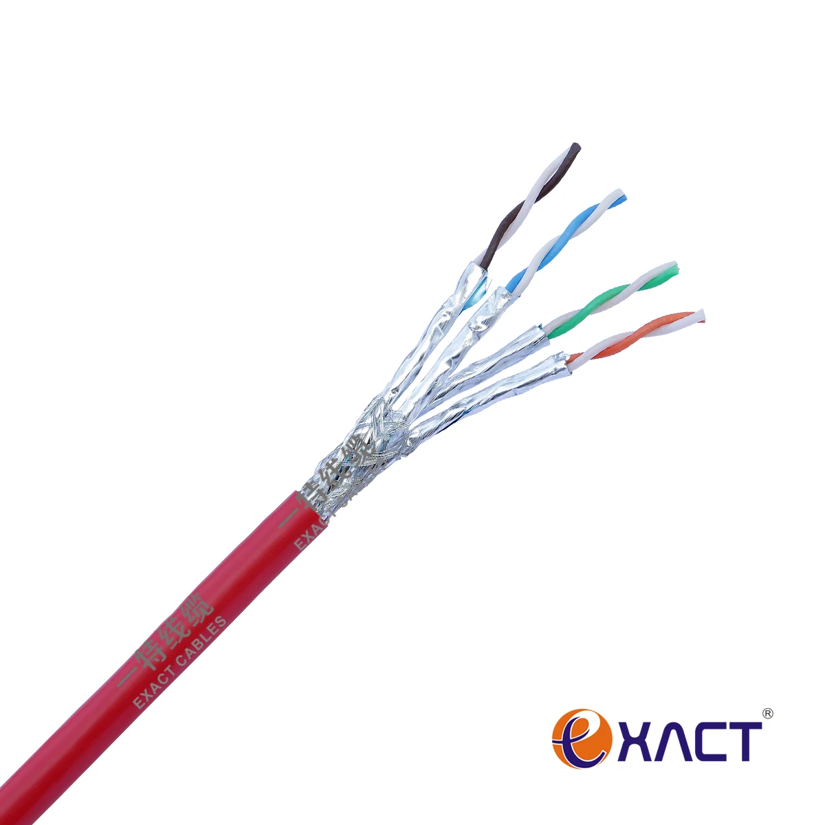 Wholesale Shielded Waterproof 1000Ft 305m OEM 23Awg cat8 high speed CCA/CCS/CU/BClan cable