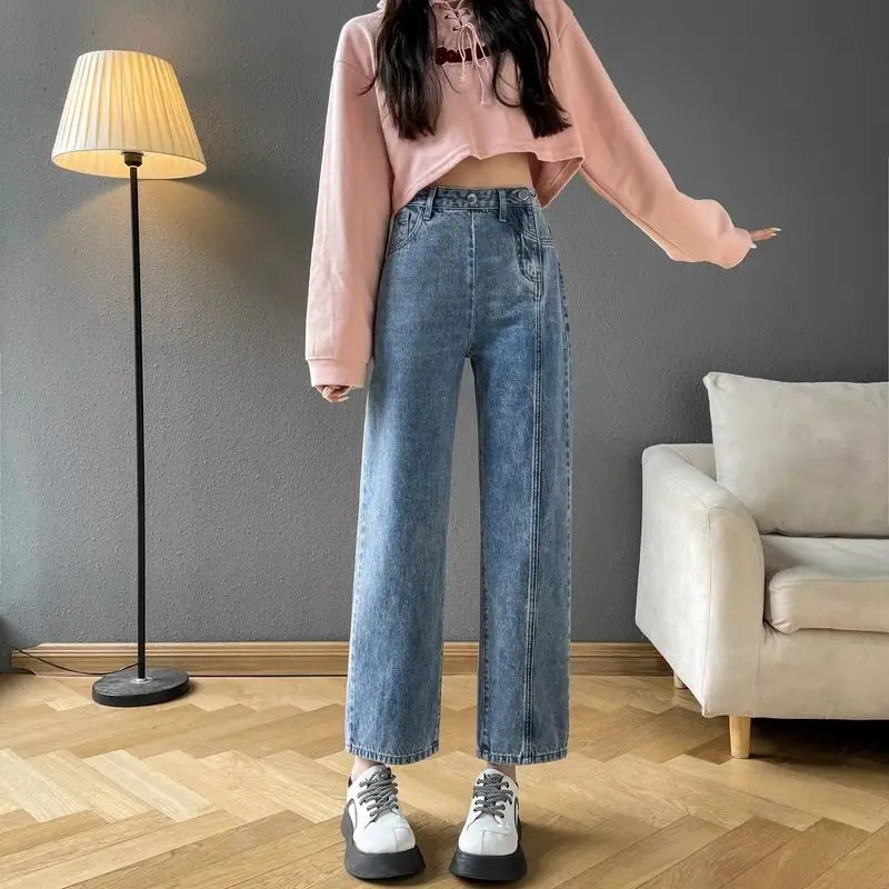 Fashion Jeans Women Jeans Damaged Tight Super Skinny Ripped High Waist Custom Womens Denim Jeans