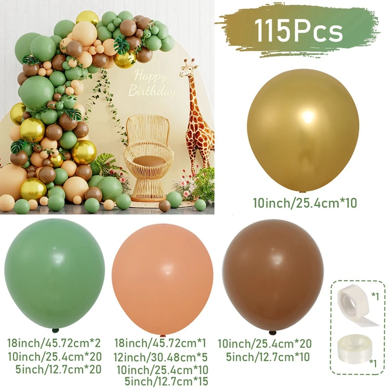 Macarons Blue Green Purple color Balloon Garland Arch 5 10 12 18 Inch Balloons Different Size Party Decoration Wedding Birthday