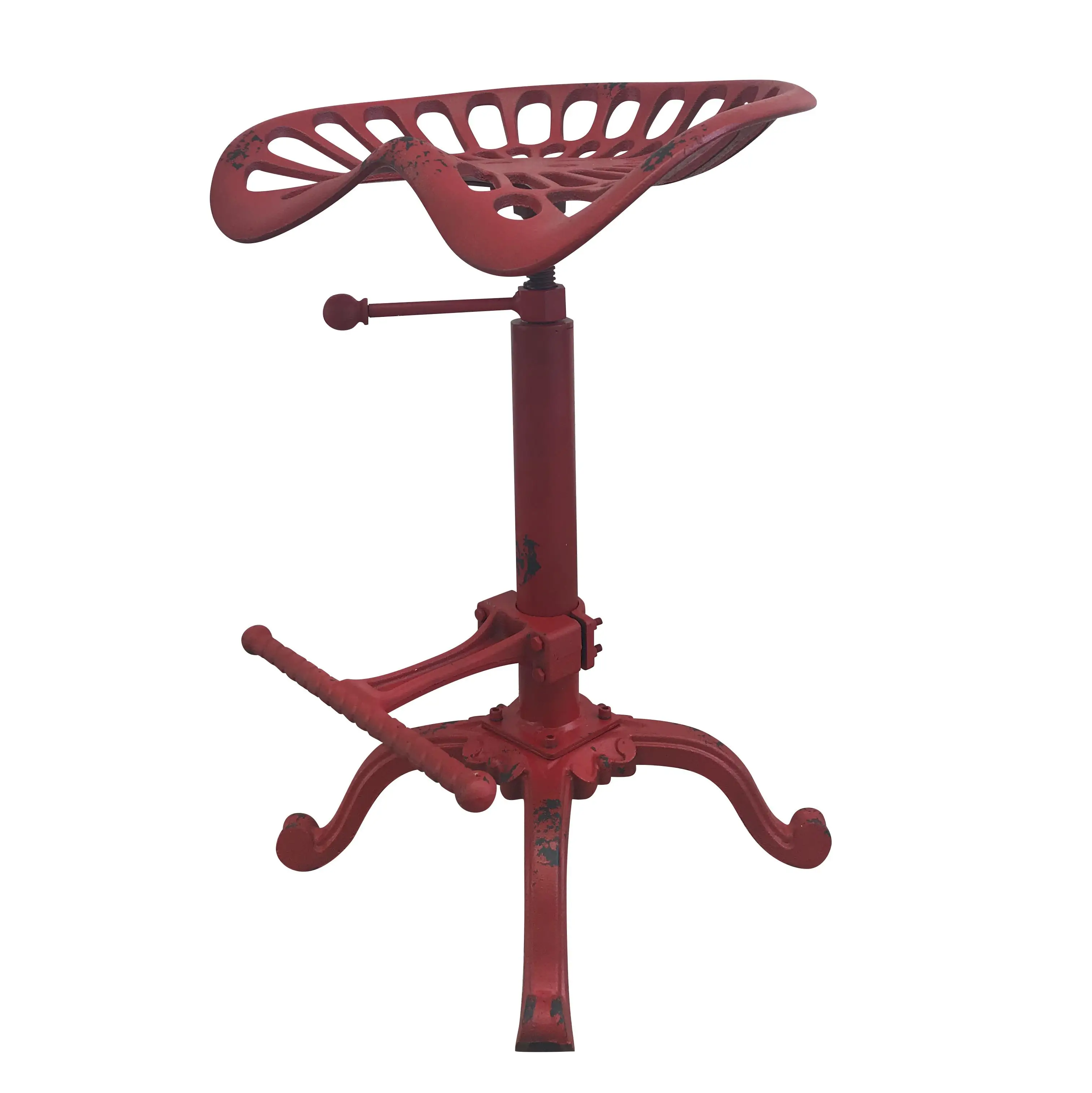 HL427 Industrial Style Antique Tractor Seat Bar Stool Vintage Tractor High Stool Suitable for Bar Tables