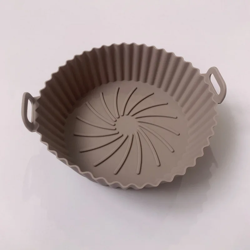 2022 Wholesale Silicone Airfryer Liner BPA free Reusable Silicone Air Fryer Pot Liners