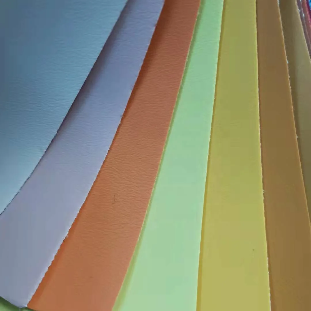 Artificial sythertic pvc leather for sofa upholstery